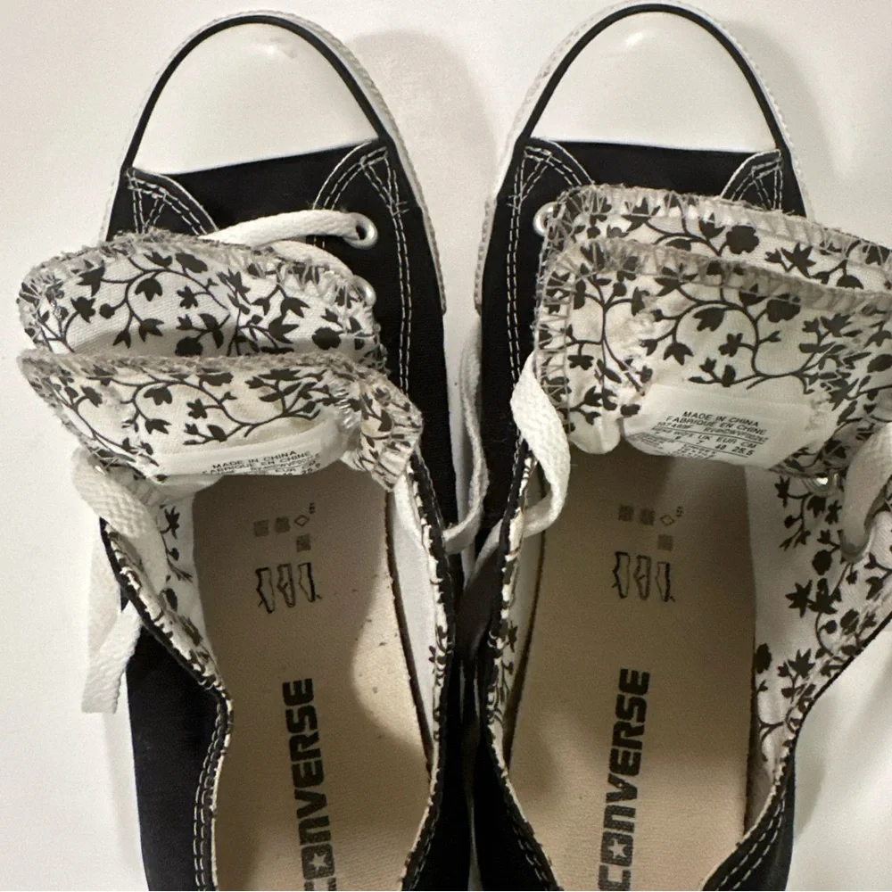 Converse All Star Low Black Women Size 9 Men Size 7 - Picture 7 of 8